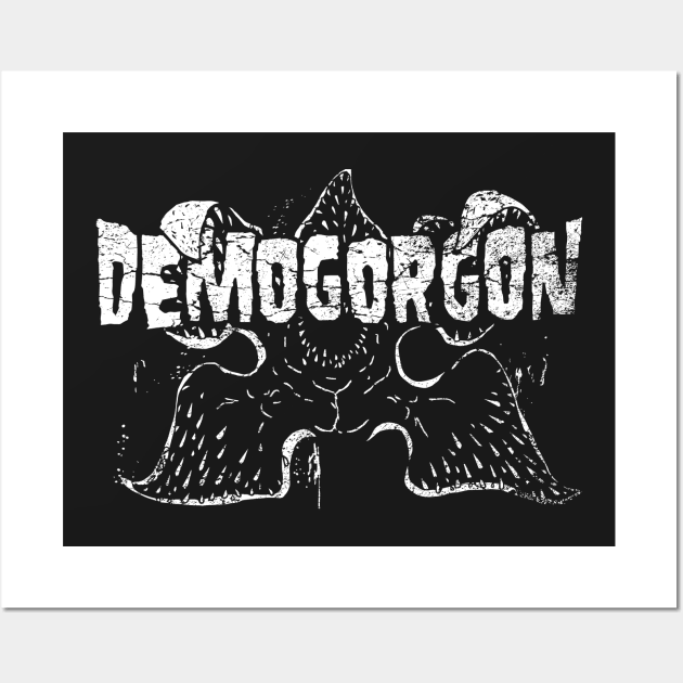 DEMOGORGANZIG Wall Art by illproxy